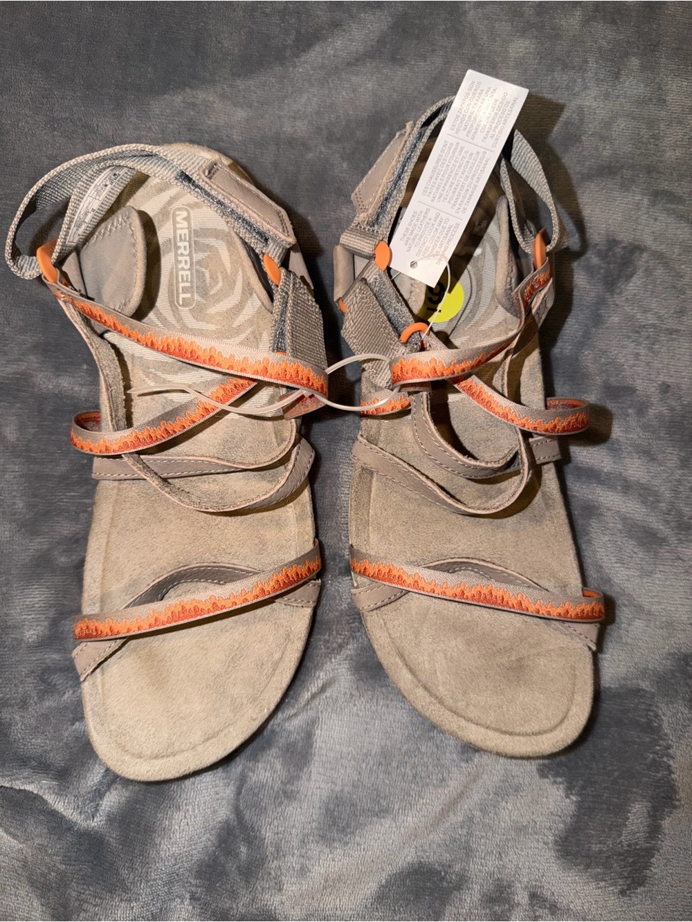 🤎🧡 Merrell Hiking Sandals with Velcro Closure